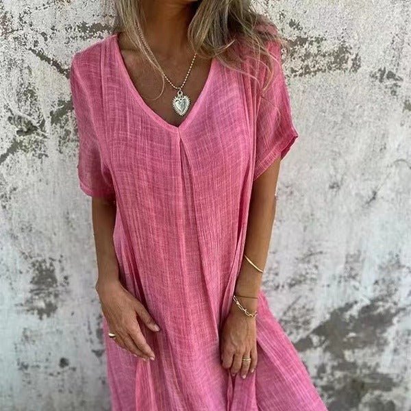 Sandrine | Robe à col en V