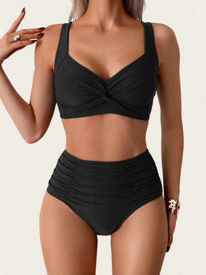 Abélise | Bikini bandeau à volants