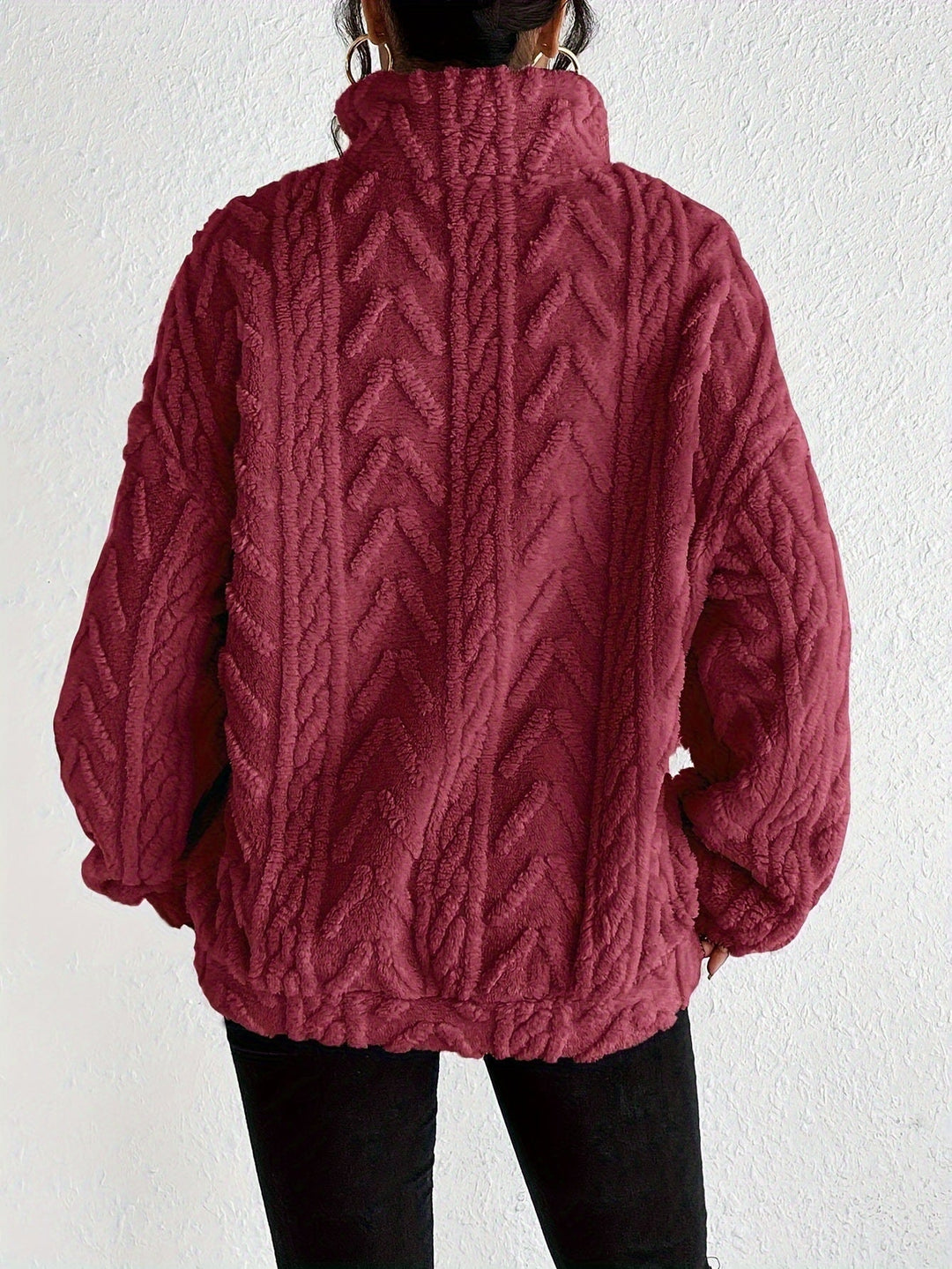 Aila - Pull Zippé Fluffy