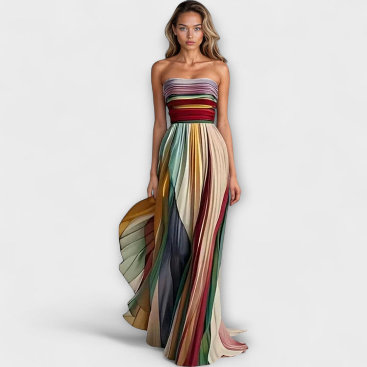 Vittoria™ | Robe Longue en Tissu Premium
