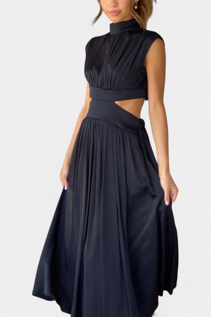 Bérénice | Ensemble robe fendue sur le côté