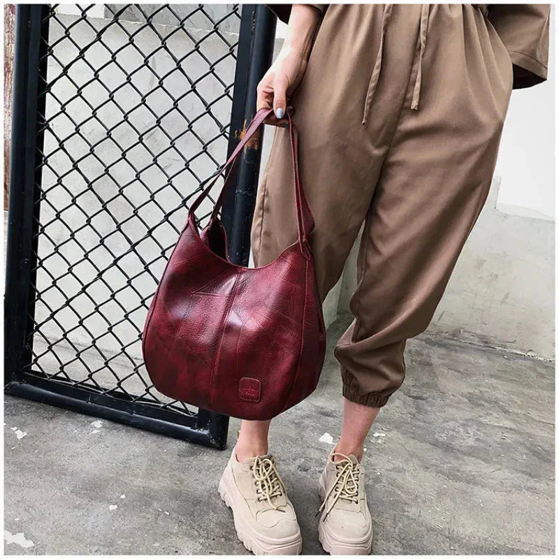 Addison - Sac à Main en Cuir Vintage